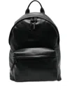 Officine Creative Leather Backpack In Black
