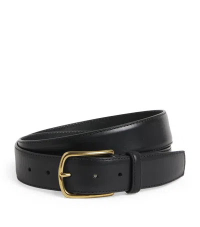 Officine Creative Leather Belt In Black