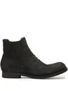 Officine Creative Leather Boots In Black