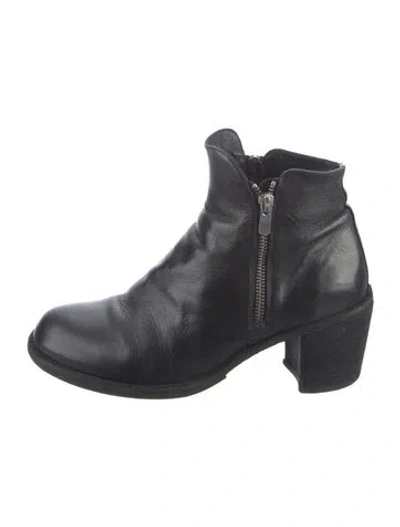 Pre-owned Officine Creative Leather Boots In Black