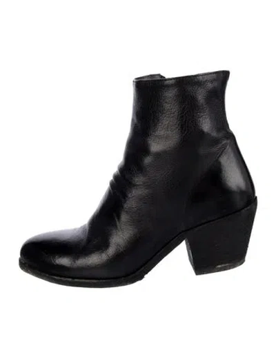 Pre-owned Officine Creative Leather Boots In Black