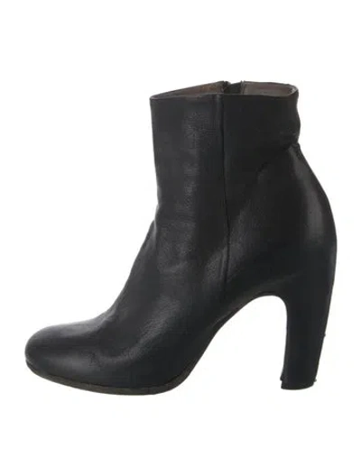 Pre-owned Officine Creative Leather Boots In Black