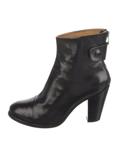 Pre-owned Officine Creative Leather Boots In Black