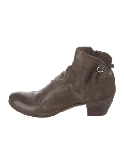 Pre-owned Officine Creative Leather Boots In Brown