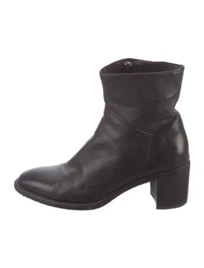 Pre-owned Officine Creative Leather Boots In Brown