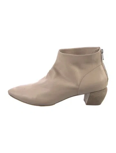 Pre-owned Officine Creative Leather Boots In Neutral