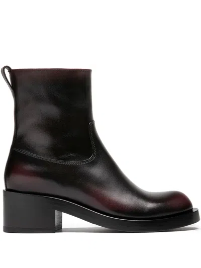 Officine Creative Klassische Stiefel In Rot