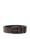 Officine Creative Leather Buckle Belt In Brown