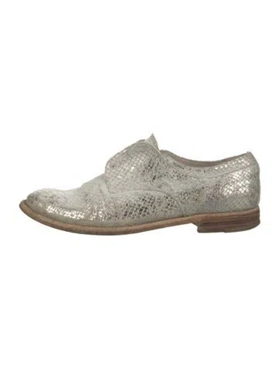 Pre-owned Officine Creative Leather Derby Shoes In Multi