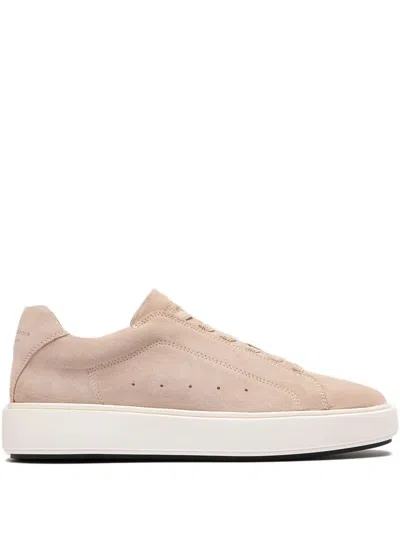 Officine Creative Leather Lace-up Sneakers In Neutral