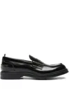 Officine Creative Leather Loafers In Black
