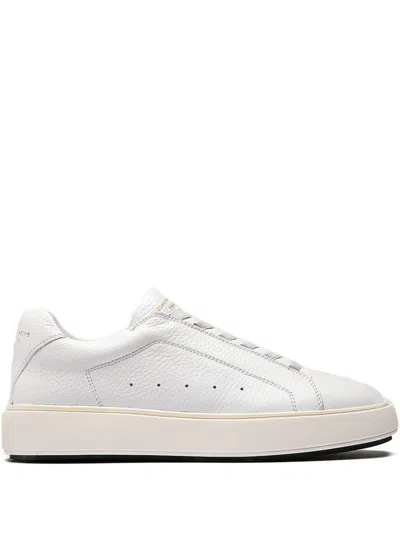 Officine Creative Leather Low-top Sneakers In White
