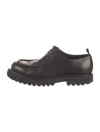 Pre-owned Officine Creative Leather Oxfords In Black
