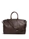 Officine Creative Leather Panelled Tote Bag In Brown
