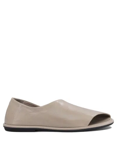 Officine Creative Leather Sandals In Gray