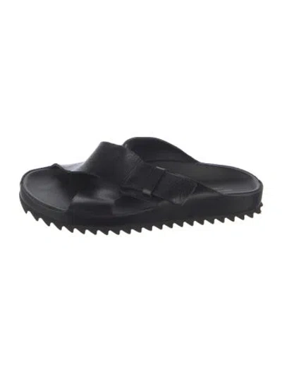 Pre-owned Officine Creative Leather Sandals In Black