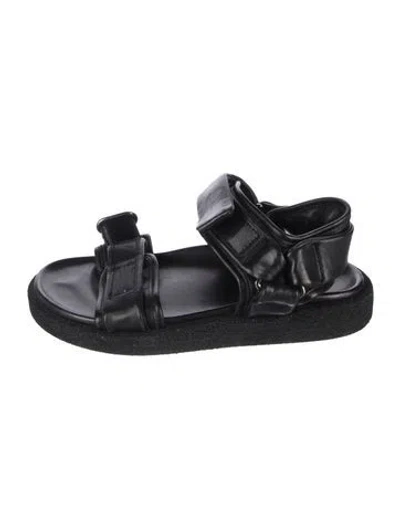 Pre-owned Officine Creative Leather Sandals In Black