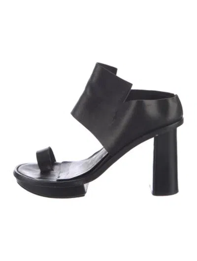 Pre-owned Officine Creative Leather Sandals In Black