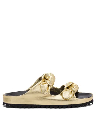 Officine Creative Leather Sandals In Multi