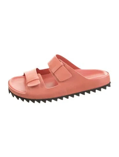 Pre-owned Officine Creative Leather Slides In Pink