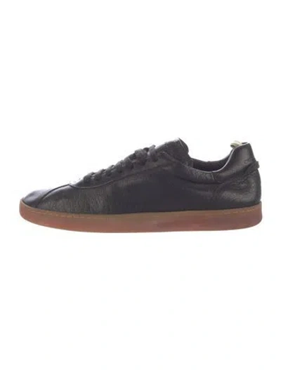 Pre-owned Officine Creative Leather Sneakers In Blue