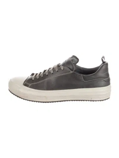 Pre-owned Officine Creative Leather Sneakers In Grey