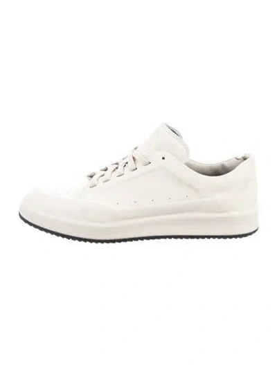 Pre-owned Officine Creative Leather Sneakers In Neutrals