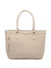 Officine Creative Leather Tote Bag In Neutrals
