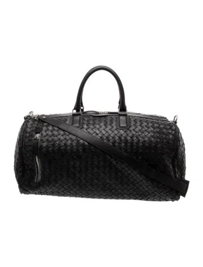 Pre-owned Officine Creative Leather Weekender Bag In Black