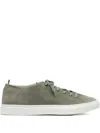 Officine Creative Leggera Lace-up Sneakers In Green