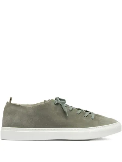 Officine Creative Leggera Lace-up Sneakers In Green