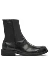 Officine Creative Legrand Leather Ankle Boots In Black