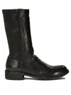 Officine Creative Grained Zip-up Boots