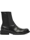 Officine Creative Legrand Leather Ankle Boots In Black
