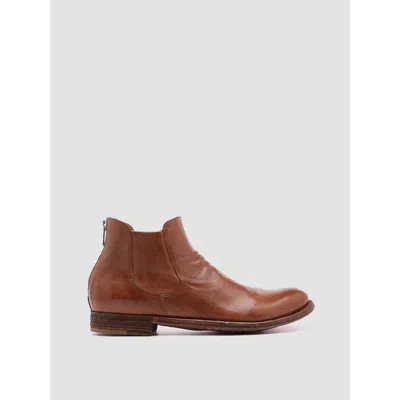 Officine Creative Lexikon 528 Ankle Boots In Brown