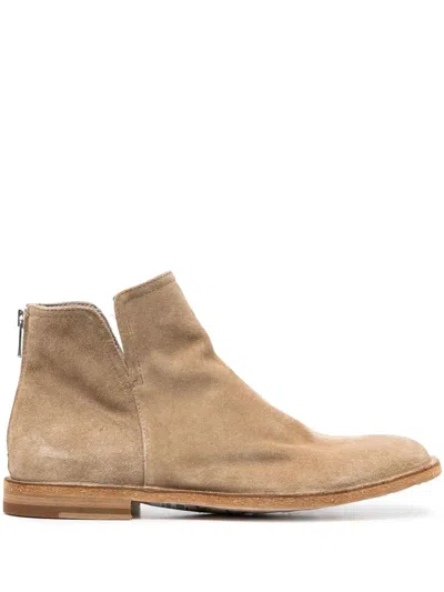 Officine Creative Linzi 002 Ankle Boots In Brown