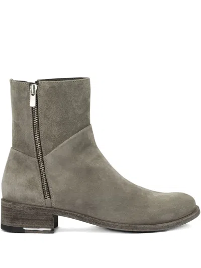 Officine Creative Lison 066 Zipped Boots In Animal Print