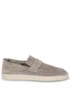 Officine Creative Herbie Beige Suede Loafer In Sand