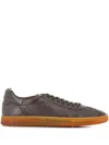 Officine Creative Logo-debossed Sneakers In Brown