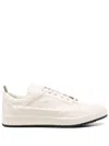 Officine Creative Mens White Ace Perforated Leather Low-top Trainers In Neutrals
