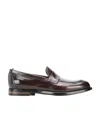 Officine Creative Tulane 003 Leather Penny Loafers In Black