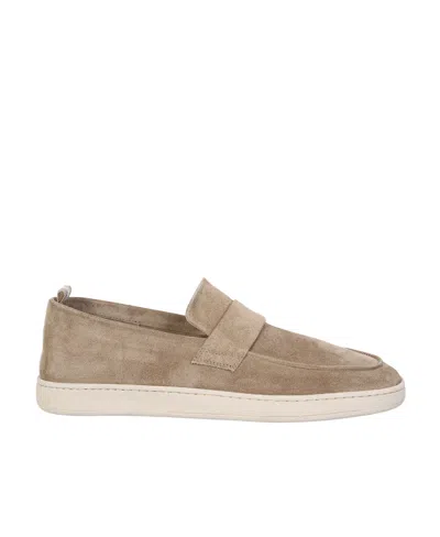 Officine Creative Logo Love Shoes In Brown