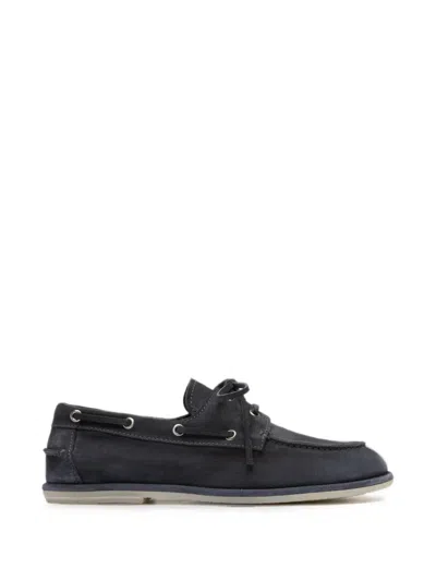 Officine Creative Love 101 Boat Shoes In Blue