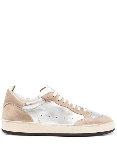 Officine Creative Magic Logo-print Sneakers In Braun
