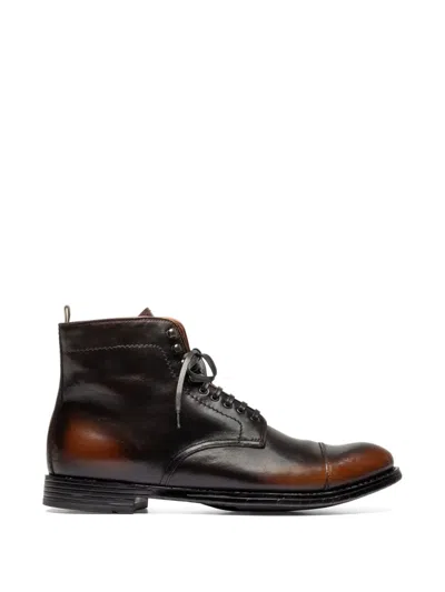 Officine Creative Mavic 006 Lace-up Boots In Multi