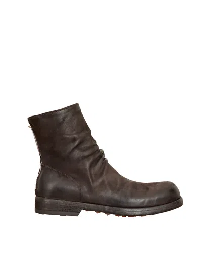 Officine Creative Men's Tronchetto Bulla In Brown