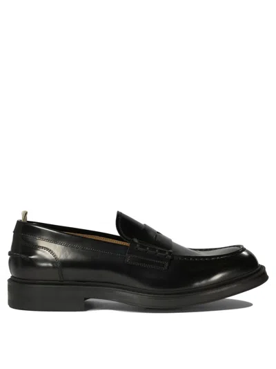 Officine Creative Men's "uniform" Loafers In Black