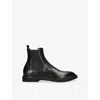 Officine Creative Mens Black Hopkins Flexi Leather Chelsea Boots Eur 45 / 11 Uk In Black