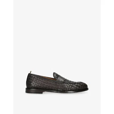 Officine Creative Mens  Opera Leather Loafers In Multi