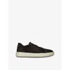 Officine Creative Slouch Suede Low-top Sneakers In Brown